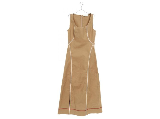 Fendi Baumwollkleid Beige