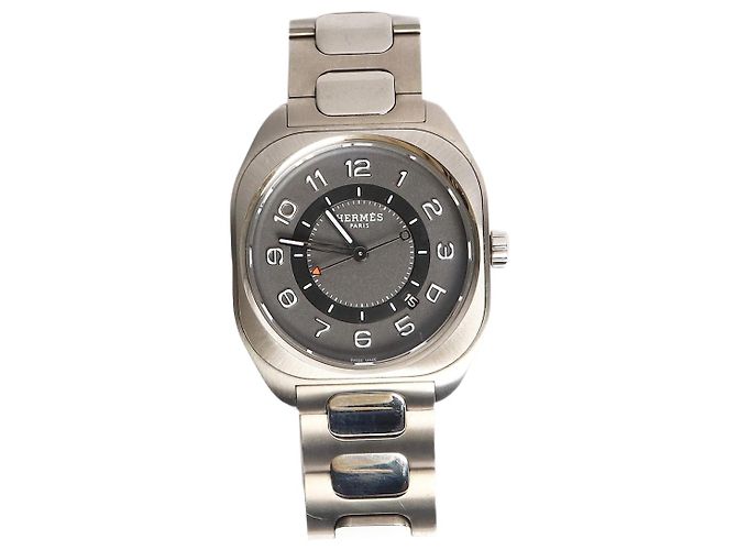 Hermès Silver H08 Uhr Silber 