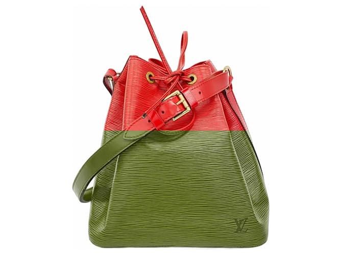 Louis Vuitton Epi Petit Noe Shoulder Bag Red  ref.2536234