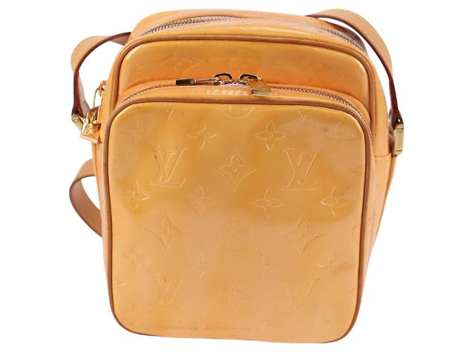 Borsa Wooster Monogram Vernis Louis Vuitton Beige