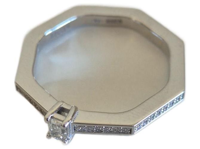 Autre Marque Spustova AUDACE SOLITAIRE Diamant Blanc