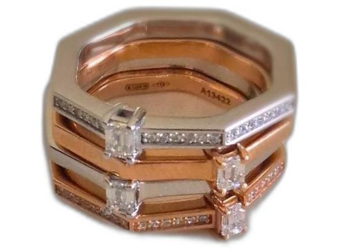Autre Marque Spustova AUDACE STACK 6 Princesa solo Blanco Dorado