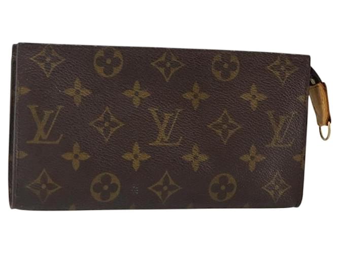 LOUIS VUITTON Monogram Bucket GM Accessory Pouch LV Auth am9082 Cloth  ref.2536861