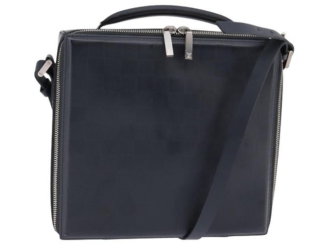 LOUIS VUITTON Borsa a Spalla CD Damie Grasset Blues Nera M92157 Auth am9043 Nero