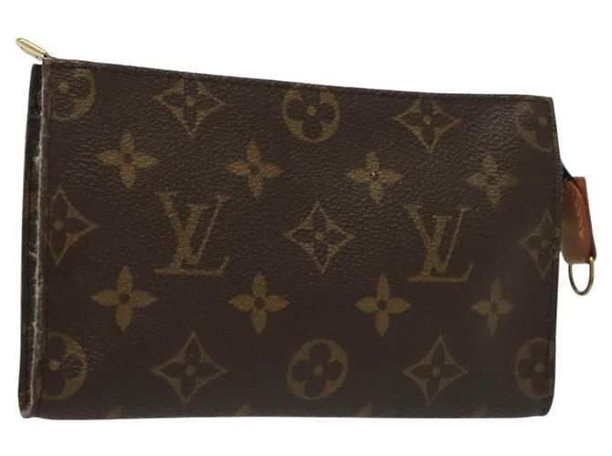 LOUIS VUITTON Monogram Bucket PM Accessory Pouch LV Auth 137294