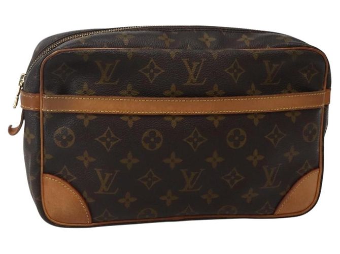 LOUIS VUITTON Clutch Compiegne 28 M51845 LV Auth BA5642 Monogramm