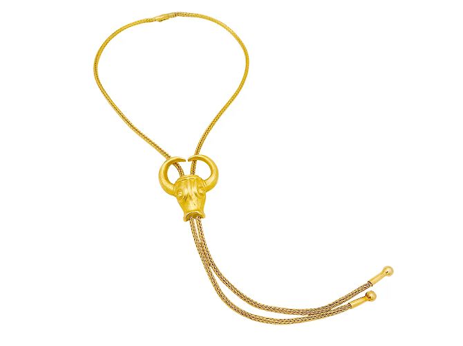 Collana LALAOUNIS, "Toro", oro giallo.