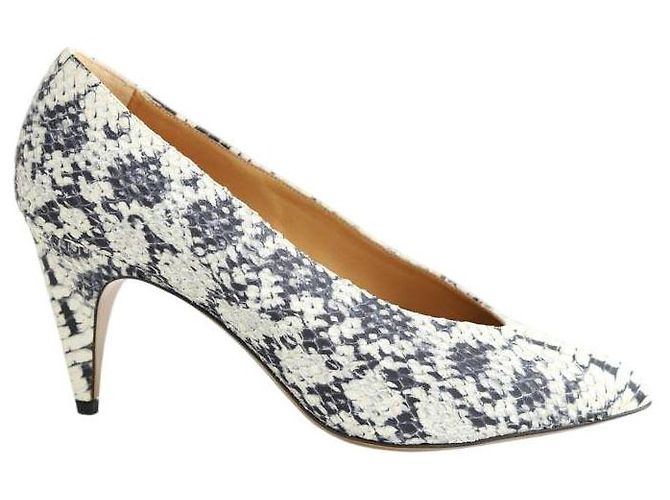 Isabel Marant Multicolored leather heels Multiple colors