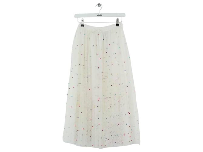 Autre Marque White skirt Synthetic  ref.2537506