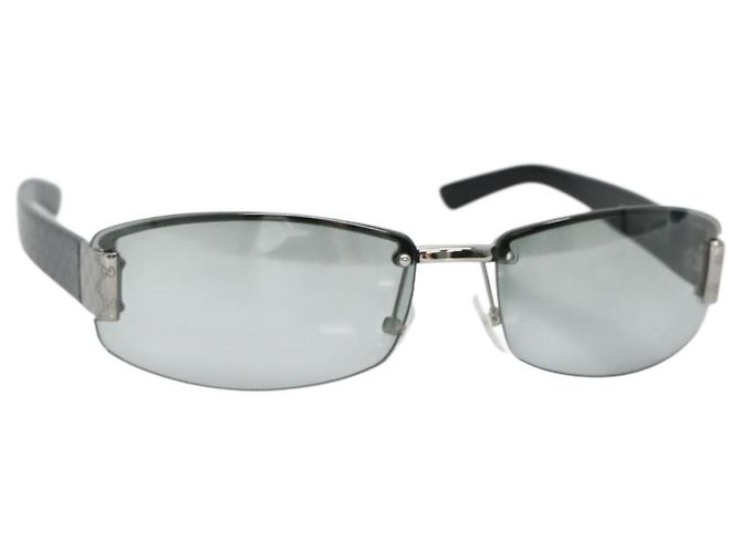Occhiali da sole GUCCI Plastica Nera Auth ar13681 Nero