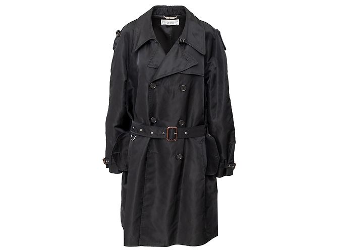 Trenchcoat Dolce & Gabbana Schwarz