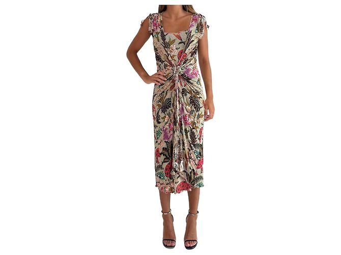 Vestido Fauna & Flora de Etro Multicolor