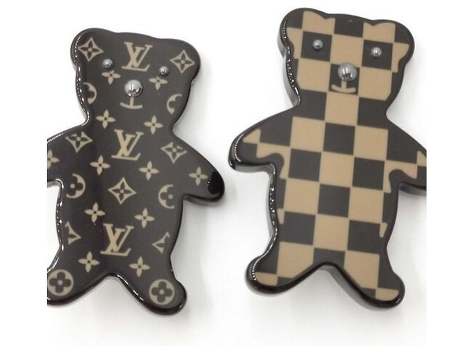 Spilla di moda Louis Vuitton Marrone