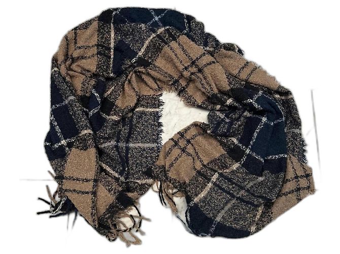 Barbour Schal Ancient Loden Tartan Braun