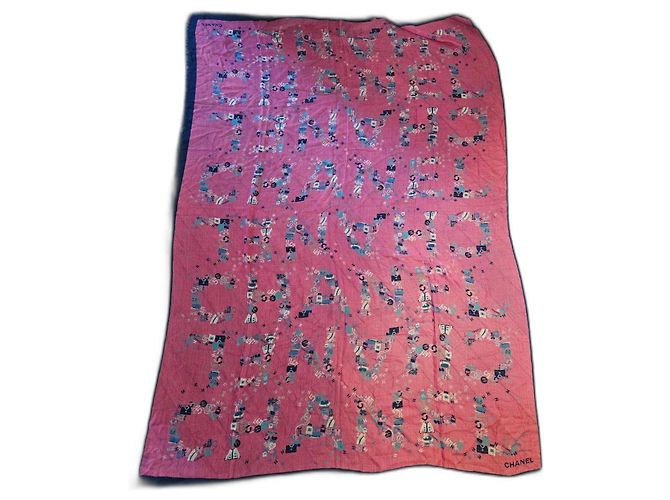 Sciarpa in Cashmere Chanel Multicolore
