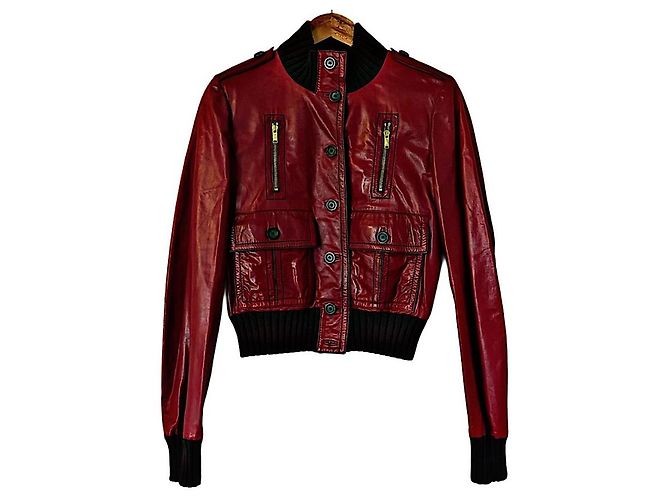 Gucci Madonna Bomberjacke Rot