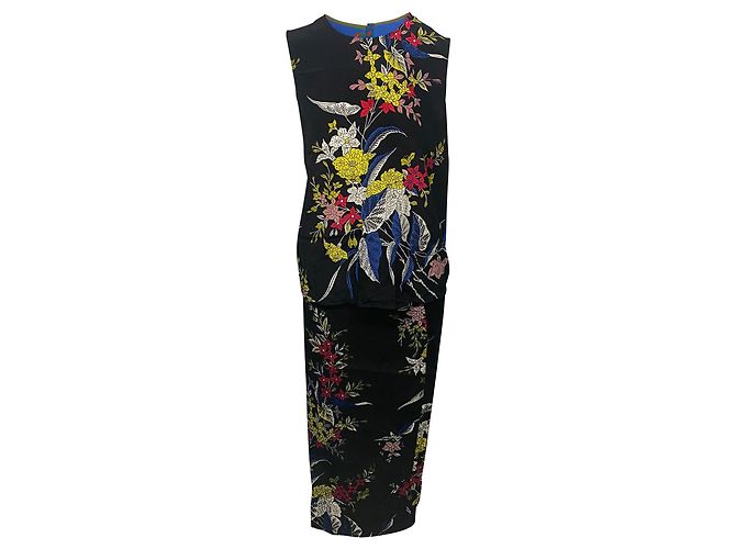 Set Floreale Diane Von Furstenberg in Viscosa Multicolore