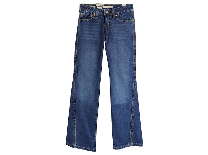 Levi's Noughties Bootcut Jeans aus blauer Baumwolle