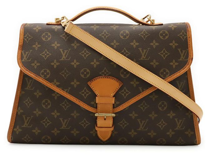 Louis Vuitton Beverly Monogram 2way Shoulder Bag Brown
