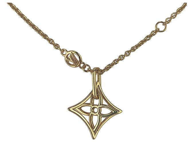 Collana LV Twiggy Fiore Puntiagudo di Louis Vuitton D'oro