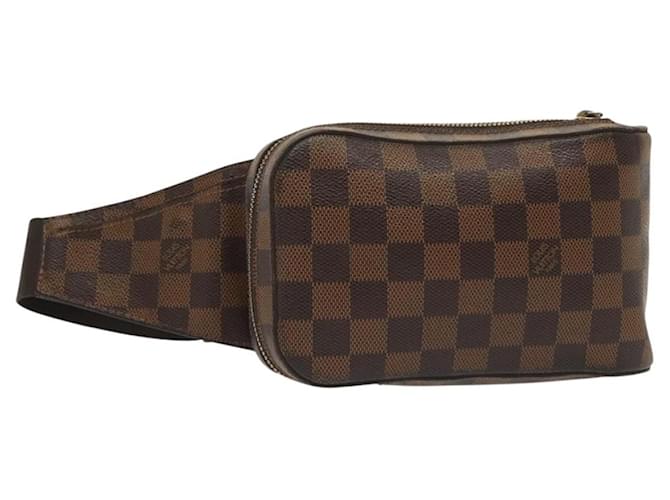 Louis Vuitton Geronimos Waist Bag Damier Brown Cloth  ref.2539807