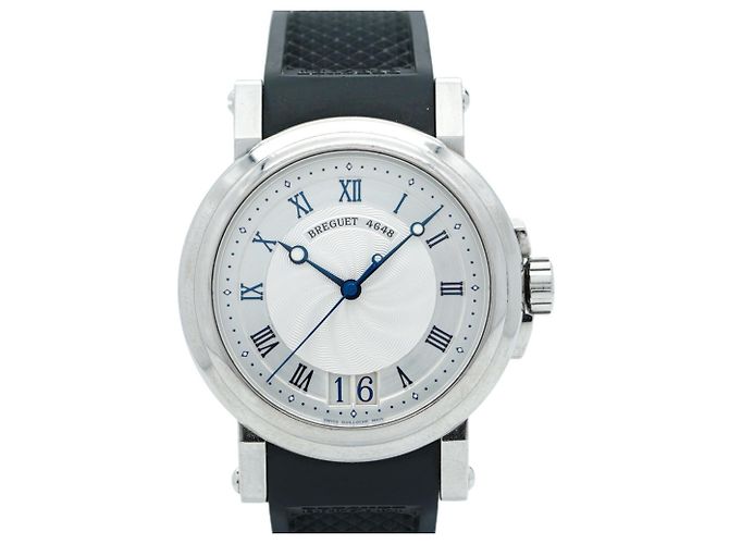 Breguet Marine 5817ST Silver Dial Men's Watch