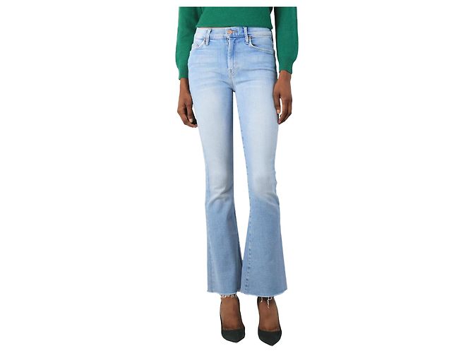 Mother Blaue Bootcut-Jeans - Größe UK 6