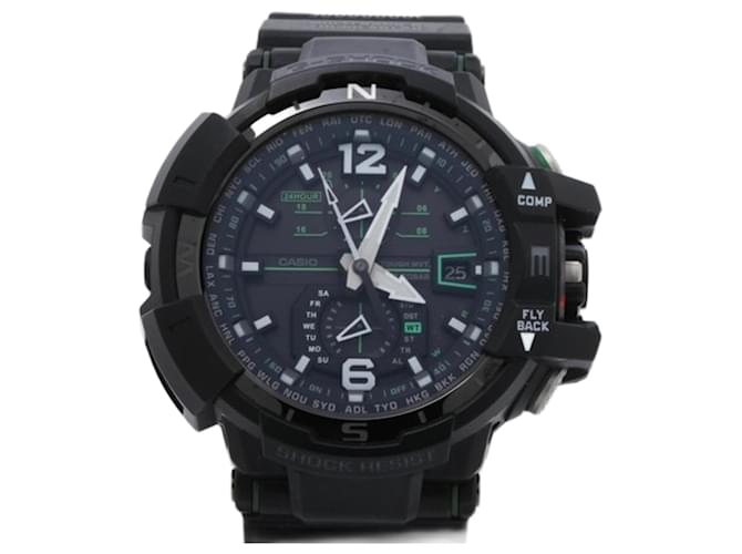 Autre Marque Casio G-Shock Gravitymaster GW-A1100-1A3JF Wristwatch Black  ref.2540943