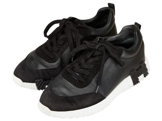 Sneakers Bouncing Hermès in Nero e Bianco