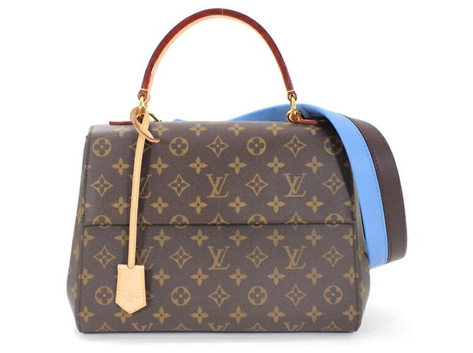 Sac à main Monogram Cluny MM de Louis Vuitton Marron