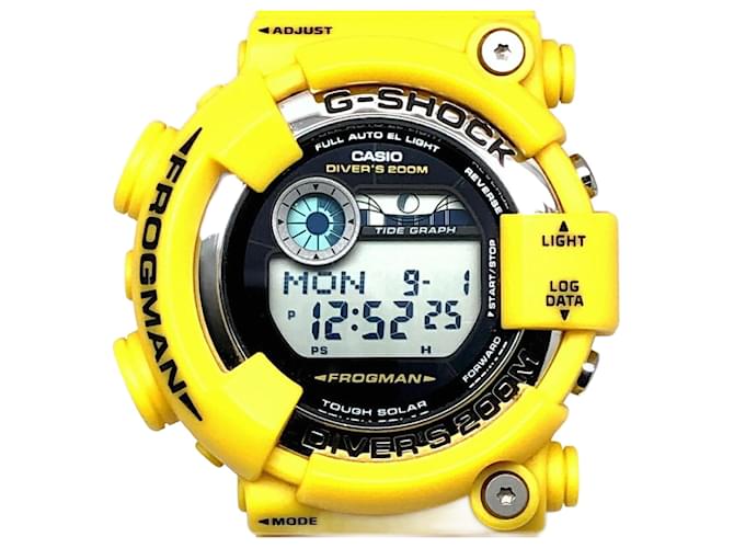 Autre Marque Casio G-Shock Frogman GF-8250-9 Solar Watch Yellow  ref.2541431