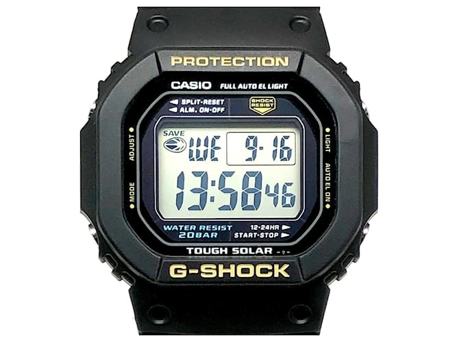 Autre Marque Casio G-Shock G-5600-9 Tough Solar Watch Black  ref.2541478