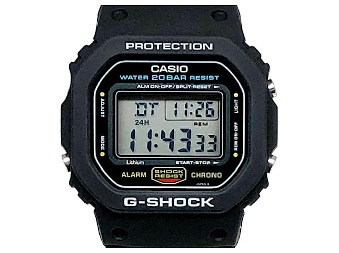 Autre Marque Casio G-Shock DW-5600C-1 M691 Watch  ref.2541479