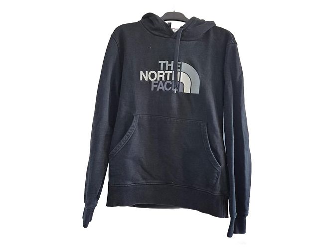Schwarzer Hoodie für Herren The North Face Größe M 38 Grau