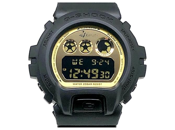 Autre Marque Casio G-Shock DW-6900FS Wristwatch Black Golden  ref.2541593