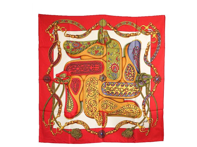 Hermès Carré in seta 90 multicolore
