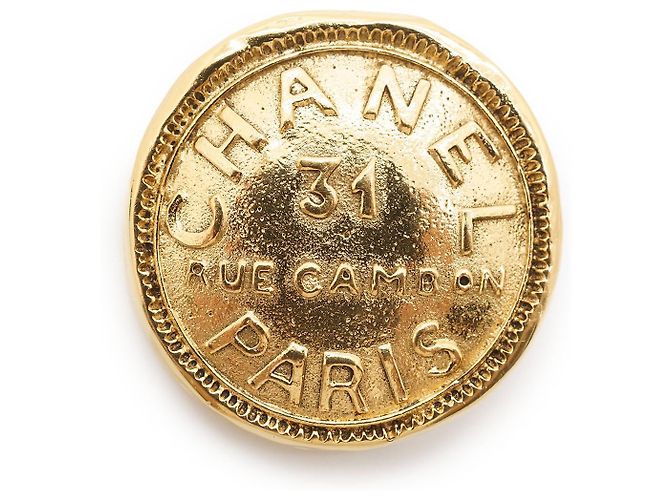 Chanel Spilla GP 31 Rue Cambon Parigi D'oro