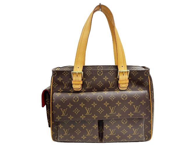 Sac à épaule Monogram Louis Vuitton Marron Monogramme