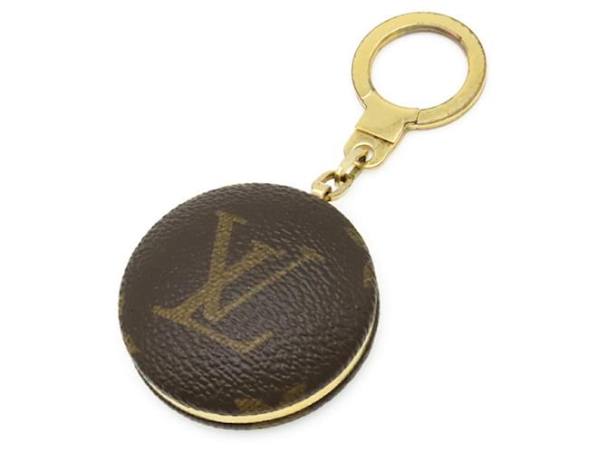 Louis Vuitton Monogram Astropill Keyring Keychain Bag Charm Brown Cloth  ref.2543200