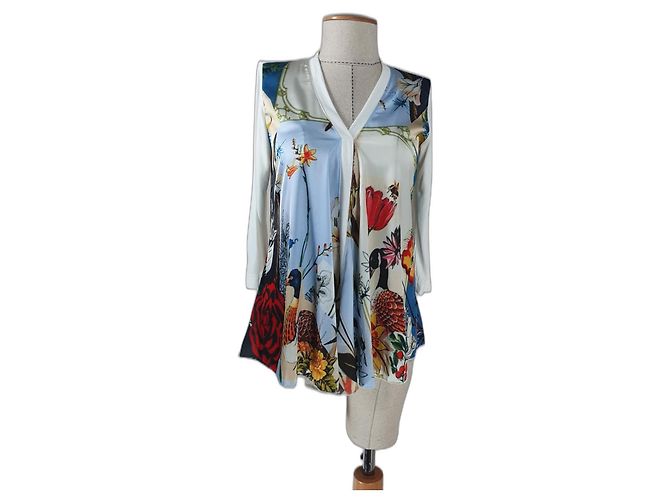 Escada Bluse Mehrfarbig Mehrfarben