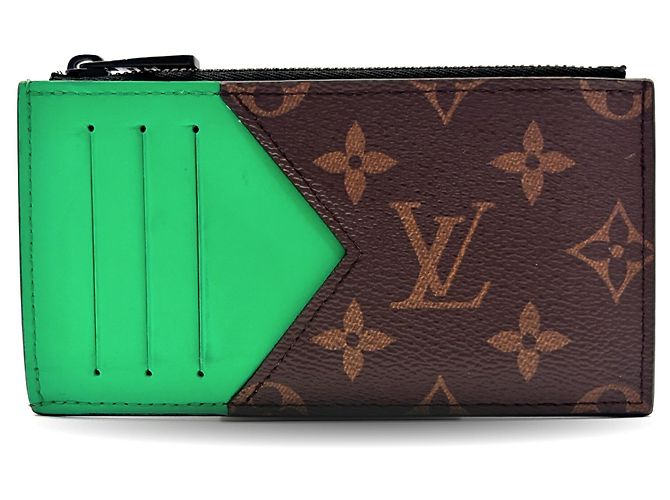 Monedero Louis Vuitton Monogram Macassar Verde Monograma