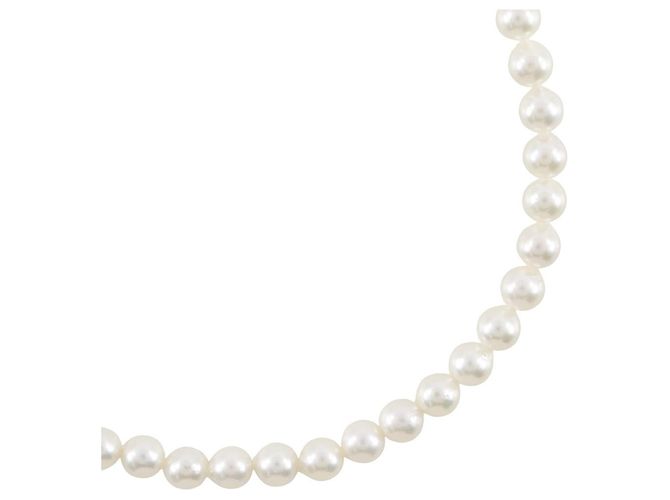 Autre Marque Collar de plata con perlas