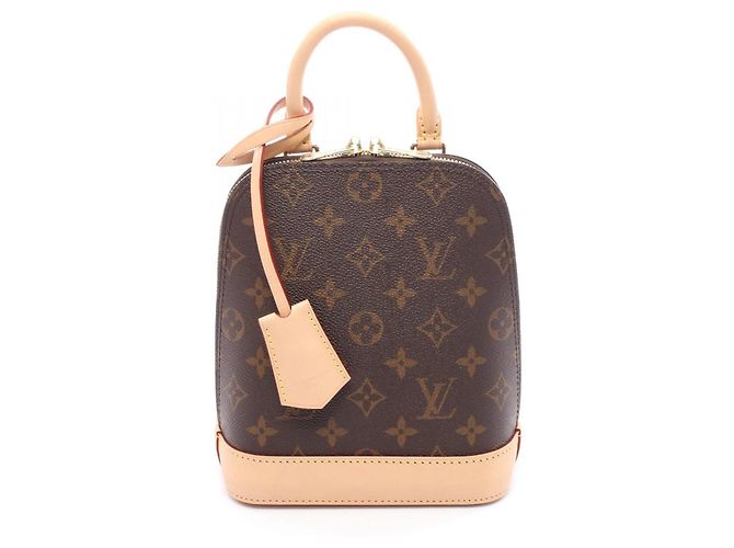 Louis Vuitton Alma Monogram backpack Brown