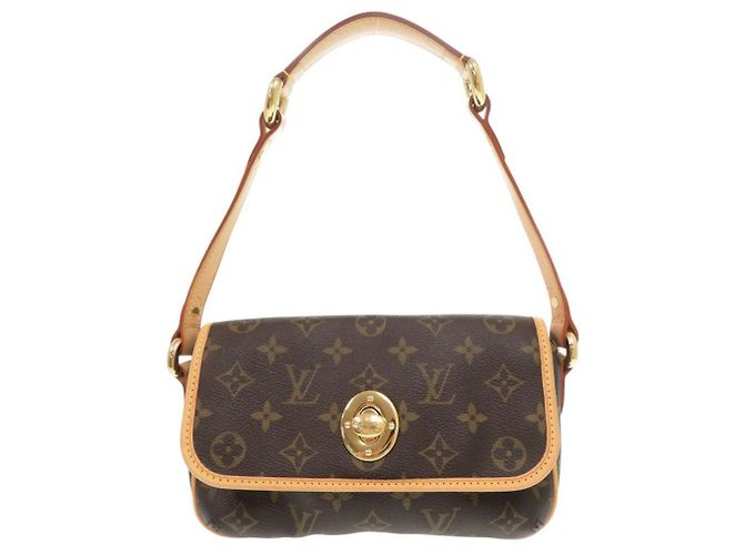 Bolsa de Ombro Monograma Tikal PM da Louis Vuitton Marrom