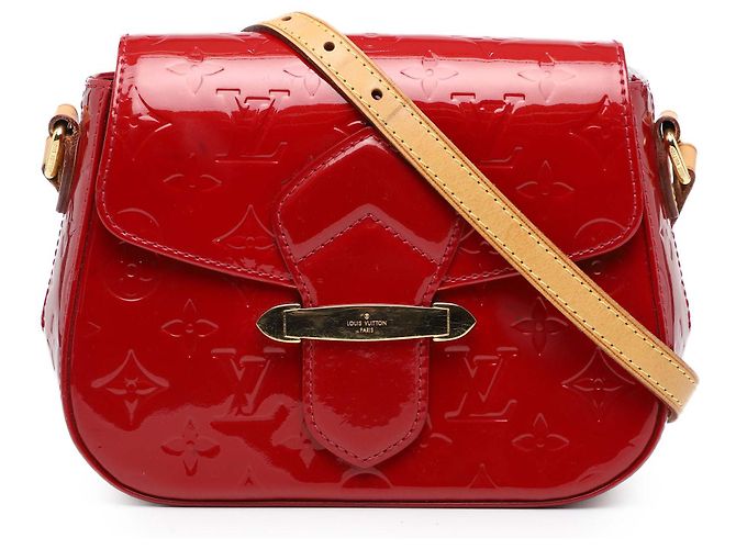 Louis Vuitton Rouge Monogram Vernis Bellflower PM
