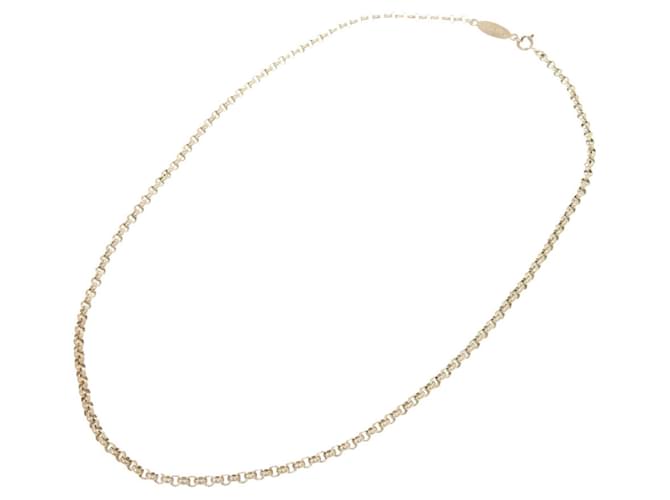 Collier Vintage en Chaîne Hermès Argenté 