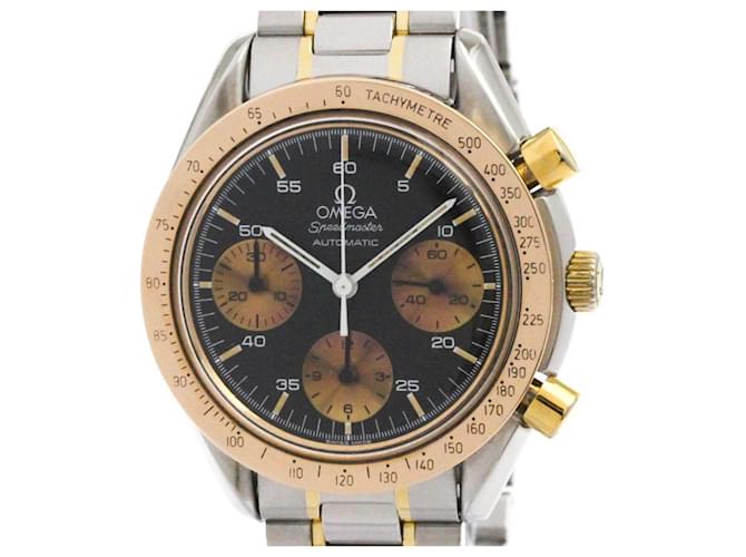 OMEGA Speedmaster Automatic 18K Gold Steel Men's Watch  ref.2546001