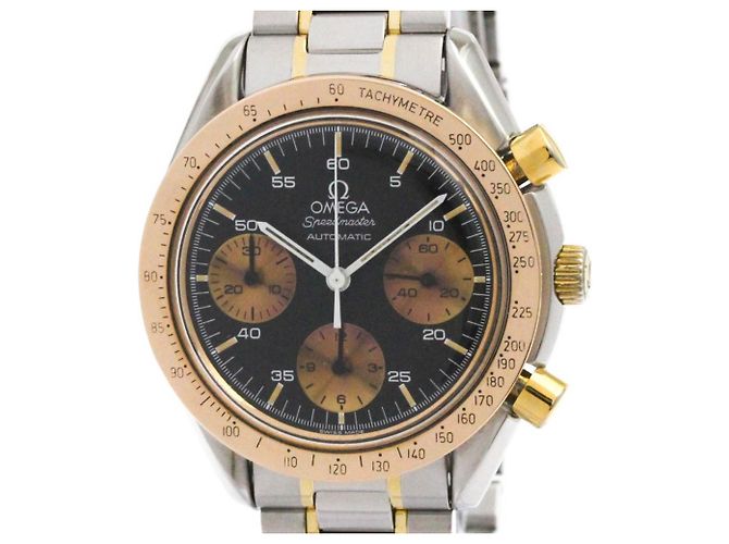 Orologio da uomo OMEGA Speedmaster Automatico in acciaio e oro 18K