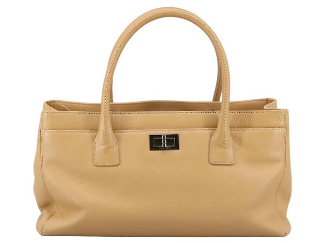Bolsa de couro Chanel Reissue Cerf Executive Leste-Oeste Marrom