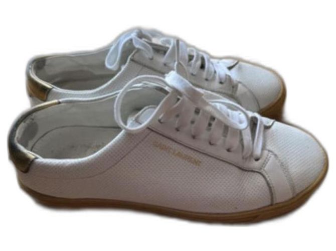 Baskets Saint Laurent Blanc